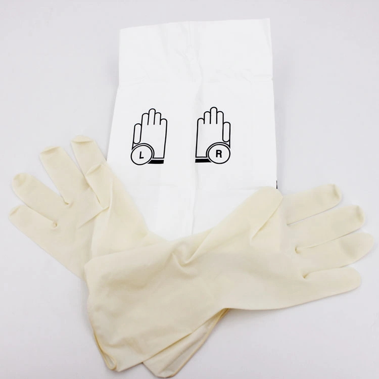 Sterile Disposable Medical Latex Surgical Glove